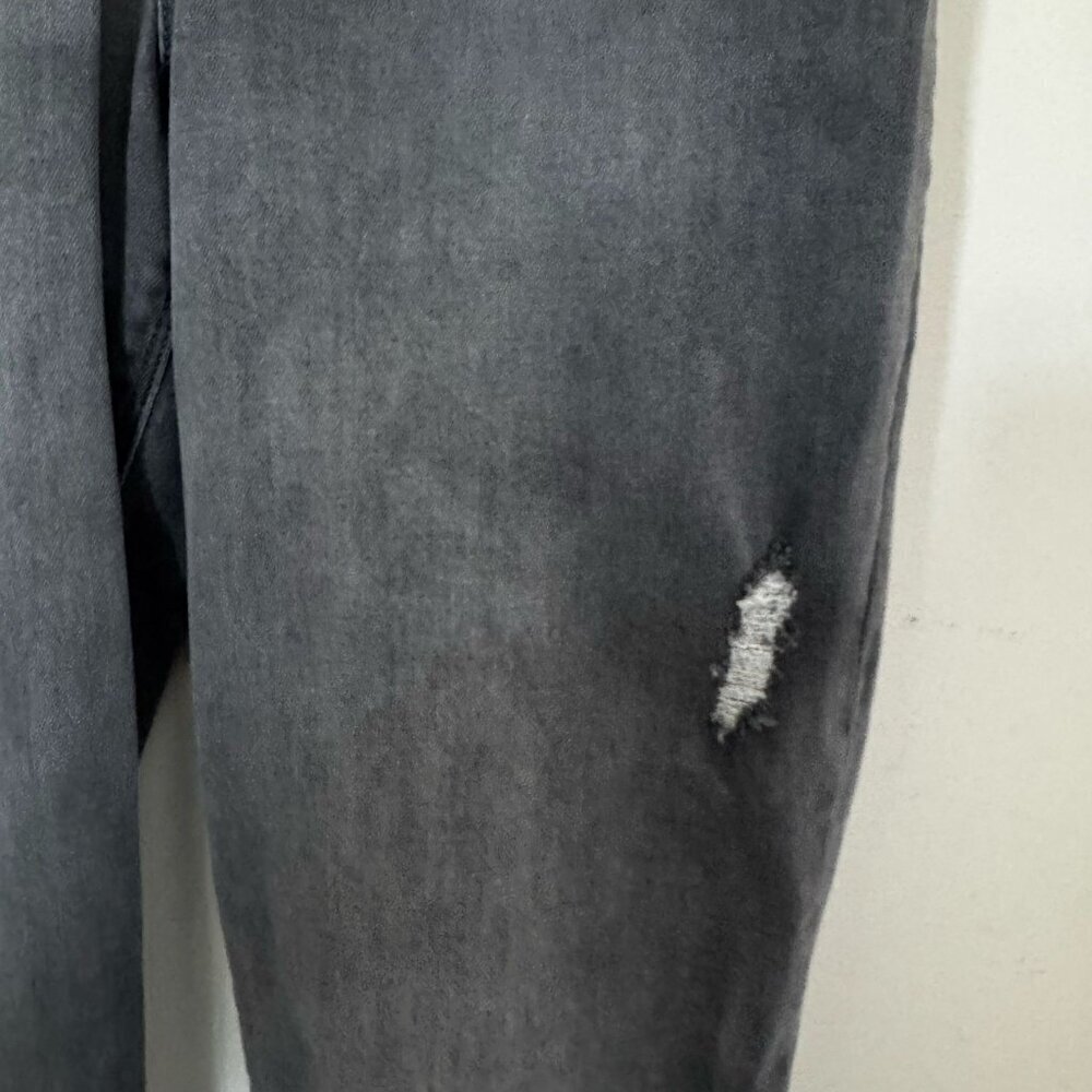 SPANX Women's Distressed Denim Skinny Pants (Grey, Large) - Picture 6 of 12